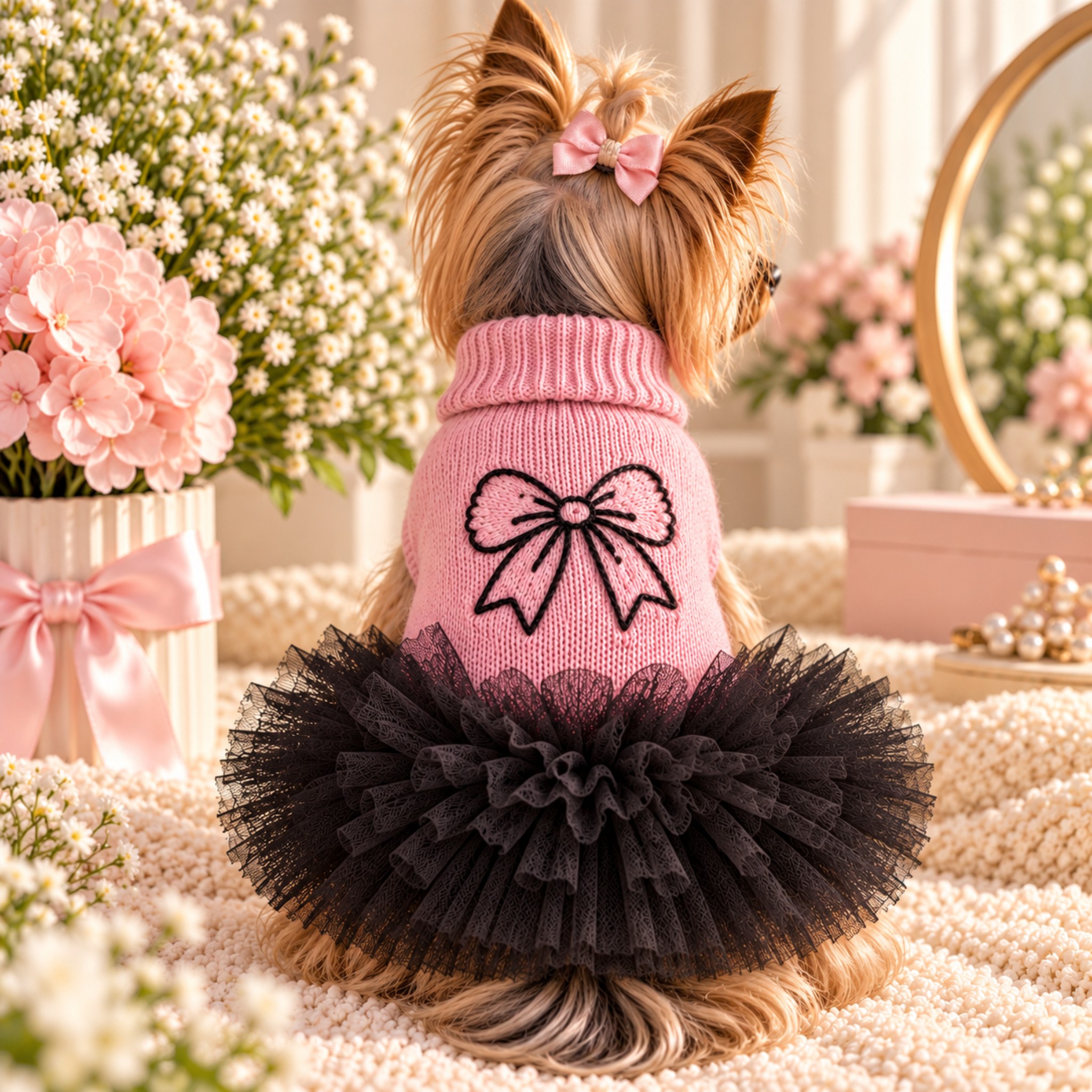 Maglioncino Fiocco di Tulle